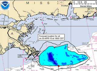 Illustration for article titled Imagine This 600-Square-Mile Oil Slick... On Fire
